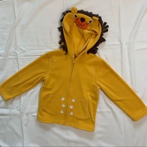 Lion Costume Hoodie Jumping Bean Boys Size 4T